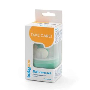 Baby nail care kit, green, BabyOno