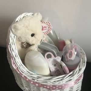 Gift basket “Delicate rose”