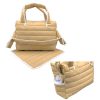 Mother and baby bag (maternity), golden beige, quilted, Andy&Helen