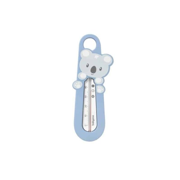 Baby bath thermometer in the shape of a koala bear, light blue, BabyOno