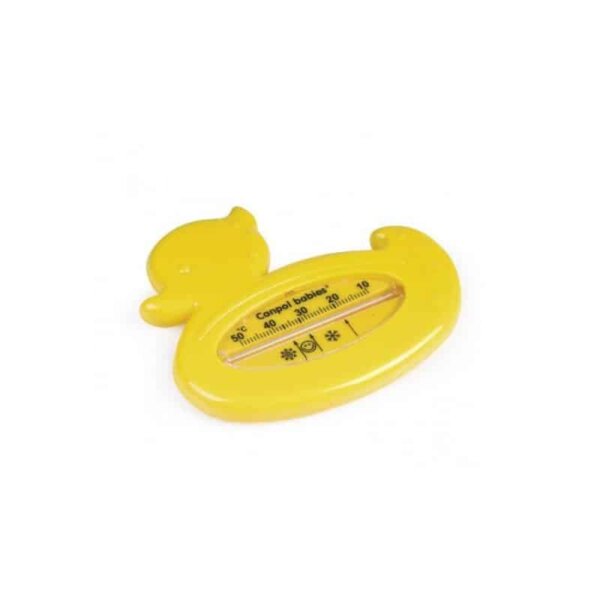 Baby bath thermometer in the shape of a duck, yellow, Canpol babies