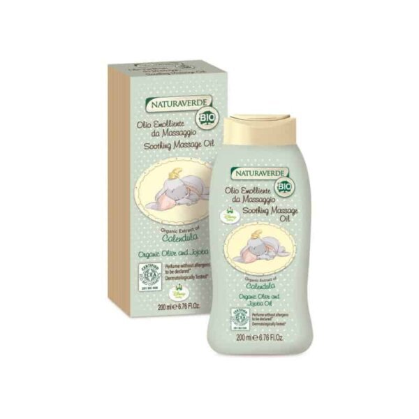 Massage oil, 200 ml, Naturaverde BIO Dumbo