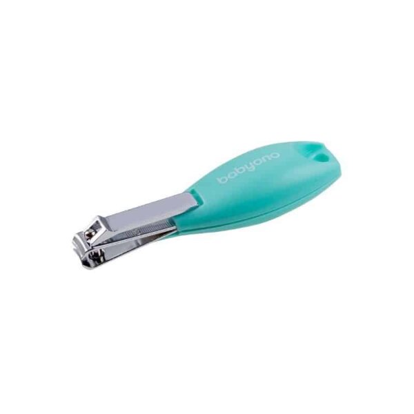 Baby and children's nail clippers, light turquoise, BabyOno