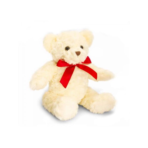 Teddy bear plush 25 cm, butter white, Keel Toys