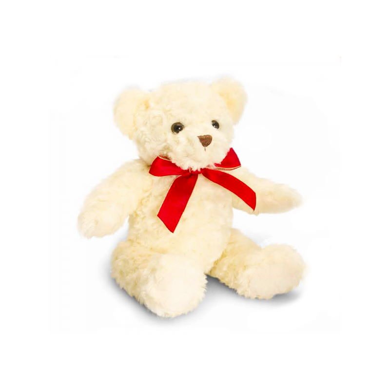 Teddy bear plush 25 cm, butter white, Keel Toys