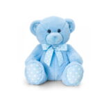 Ursulet de plus 25 cm, de culoare albastru, Keel Toys