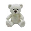 30 cm plush teddy bear, milk white
